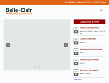 Tablet Screenshot of bcfairgrounds.net